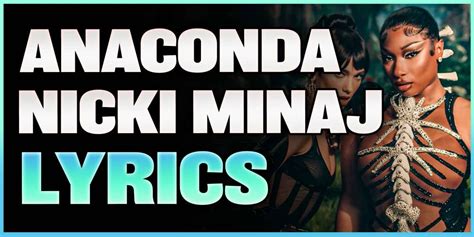 Anaconda by Nicki Minaj Lyrics Meaning .